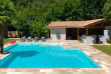 Piscine Privée 75m² avec Pool House près de Bordeaux 1