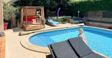 Piscine Privée Extérieure à Bagnols-sur-Cèze 50m² avec Jardin 7